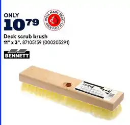 RONA Deck scrub brush 11 x 3 offer