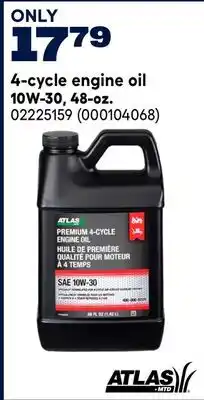RONA 4-cycle engine oil 10W-30, 48-oz offer