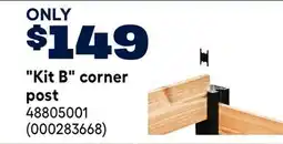 RONA Kit B corner post offer