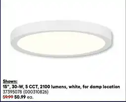 RONA 11 & 15 Slim Flushmounts offer