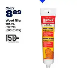 RONA LePage Wood filler offer