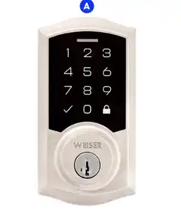RONA WEISER Smartcode electronic locks Satin nickel offer