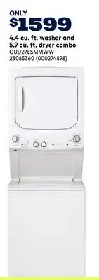 RONA 4.4 cu. ft. washer and 5.9 cu. ft. dryer combo offer