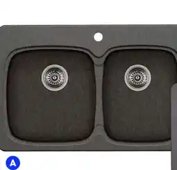 RONA Vienna 210 double kitchen sink offer
