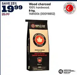 RONA Maple Leaf Wood charcoal offer