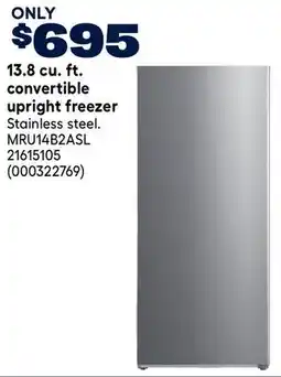 RONA Midea 13.8 cu. ft. convertible upright freezer offer