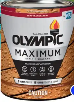 RONA All sizes of SICO and OLYMPIC exterior stain and paint, 3.78-L offer