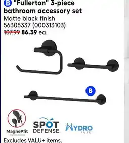 RONA Fullerton 3-piece bathroom accessory set offer