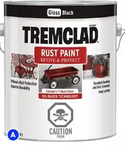 RONA 3.78-L, black TREMCLAD rust paint offer
