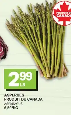 L'Intermarché ASPERGES | ASPARAGUS offer