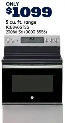 RONA 5 cu. ft. range offer