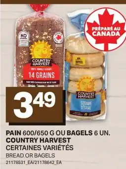 L'Intermarché PAIN 600/650 G OU BAGELS 6 UN. | BREAD OR BAGELS offer