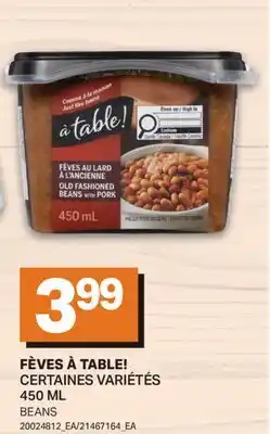 L'Intermarché FÈVES | BEANS offer