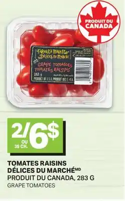 L'Intermarché TOMATES RAISINS | GRAPE TOMATOES offer