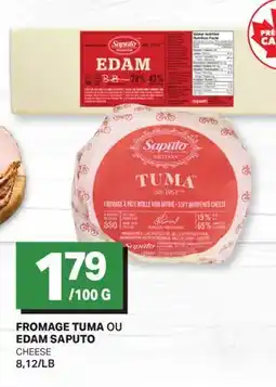 L'Intermarché FROMAGE TUMA OU EDAM | CHEESE offer
