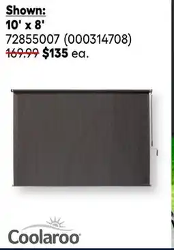 RONA Coolaroo outdoor roller shades offer