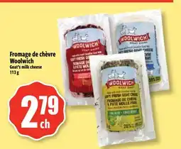 Bonanza Fromage de chèvre Woolwich offer