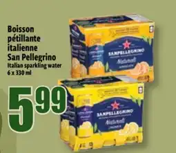 Bonanza Boisson pétillante italienne San Pellegrino offer
