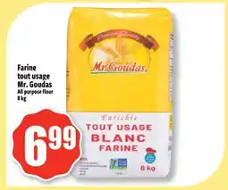 Bonanza Farine tout usage Mr. Goudas offer