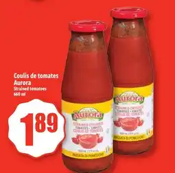 Bonanza Coulis de tomates Aurora offer
