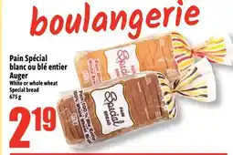 Bonanza Pain Spécial blanc ou blé entier offer