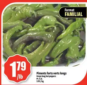 Bonanza Piments forts verts longs offer