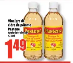 Bonanza Vinaigre de cidre de pomme Pastene offer