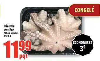 Bonanza Pieuvre entière offer