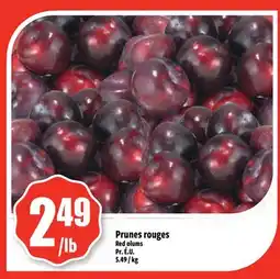 Bonanza Prunes rouges offer