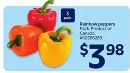 Walmart Rainbow Peppers offer