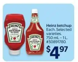 Walmart Heinz Ketchup offer