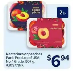 Walmart NECTARINES OR PEACHES offer
