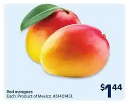 Walmart Red Mangoes offer