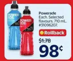 Walmart Powerade offer