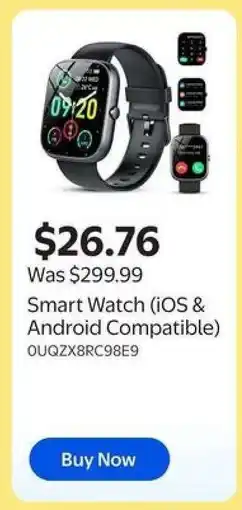 Walmart Smart Watch offer