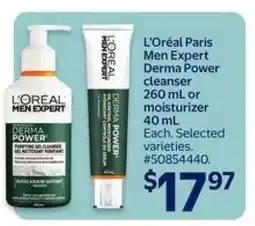 Walmart L'Oréal Paris Men Expert Derma Power offer