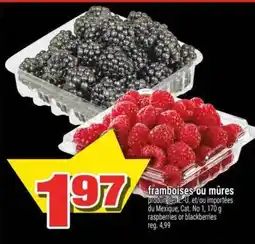 Super C FRAMBOISES OU MÛRES offer