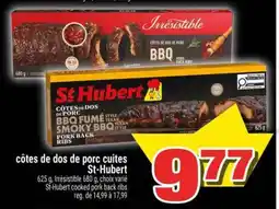 Super C CÔTES DE DOS DE PORC CUITES ST-HUBERT offer