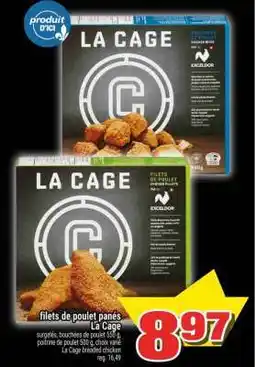 Super C filets de poulet panés La Cage offer