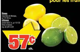 Super C limes ou citrons offer