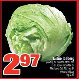 Super C laitue Iceberg offer