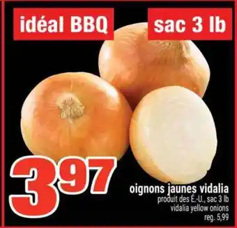 Super C oignons jaunes vidalia offer
