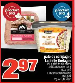 Super C pâté de campagne La Belle Bretagne offer
