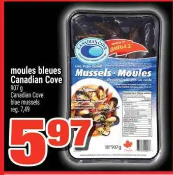 Super C MOULES BLEUES CANADIAN COVE offer