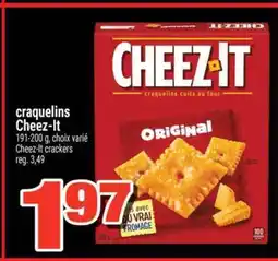 Super C craquelins Cheez-It offer