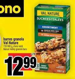 Super C BARRES GRANOLA VAL NATURE offer