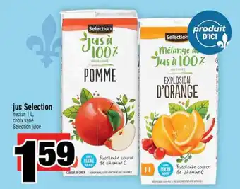 Super C JUS SELECTION offer