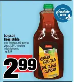 Super C BOISSON IRRÉSISTIBLE offer