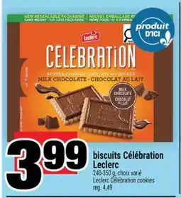 Super C BISCUITS CÉLÉBRATION LECLERC offer