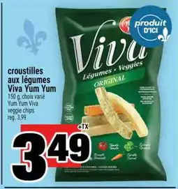 Super C CROUSTILLES AUX LÉGUMES VIVA YUM YUM offer